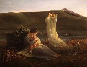 Louis Janmot The Angel and the Mother France oil painting artist